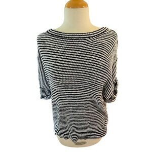 J. Crew Striped Slouchy Top